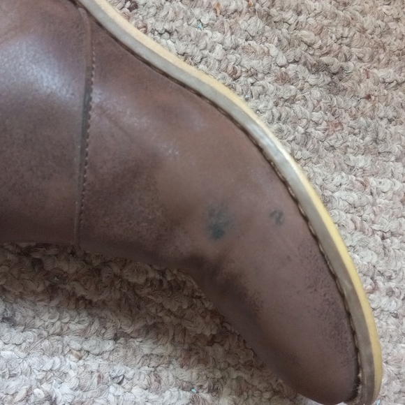 Rocket Dog Brown Vegan Leather Slip On Ankle Booties - Picture 8 of 11